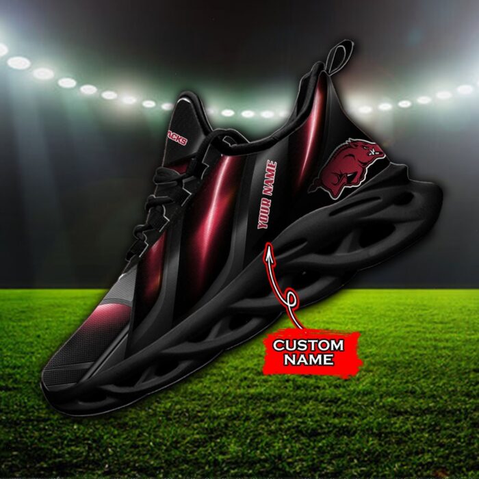 NCAA Arkansas Razorbacks Max Soul Sneaker Custom Name Ver 1