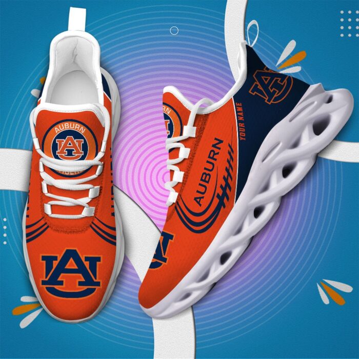 NCAA Auburn Tigers Max Soul Sneaker Custom Name 05 M12