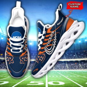 NCAA Auburn Tigers Max Soul Sneaker Custom Name 65 M12HTN4310