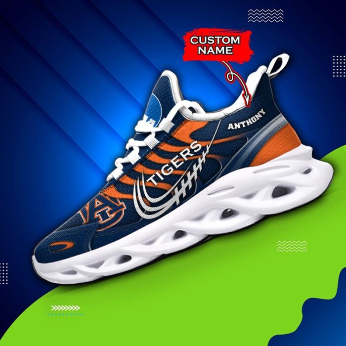 NCAA Auburn Tigers Max Soul Sneaker Custom Name 65 M12HTN4310