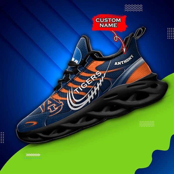 NCAA Auburn Tigers Max Soul Sneaker Custom Name 65 M12HTN4310