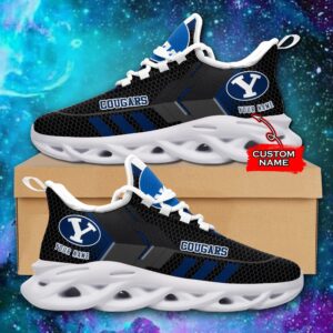 NCAA BYU Cougars Max Soul Sneaker Custom Name 43 M1RTT4186