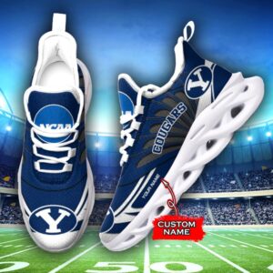 NCAA BYU Cougars Max Soul Sneaker Custom Name 62HTN1944