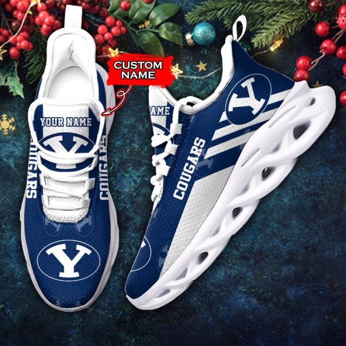 NCAA BYU Cougars Max Soul Sneaker Custom Name 67 M12HTN4339