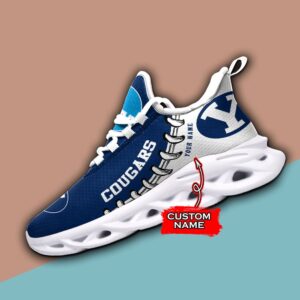 NCAA BYU Cougars Max Soul Sneaker Custom Name 85TK04