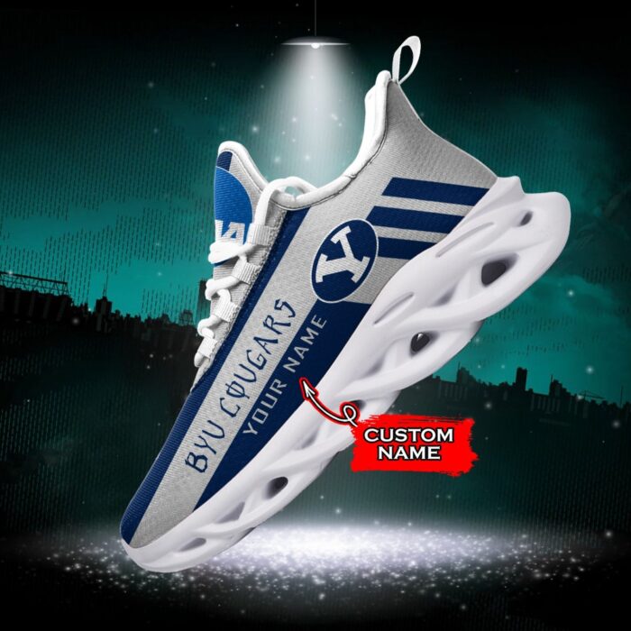 NCAA BYU Cougars Max Soul Sneaker Custom Name Style 1HTN7019