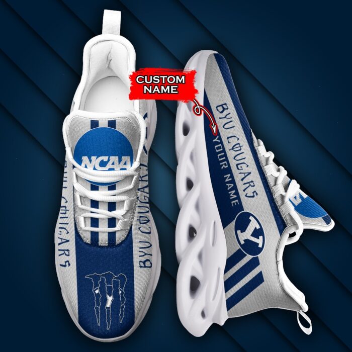 NCAA BYU Cougars Max Soul Sneaker Custom Name Style 1HTN7019