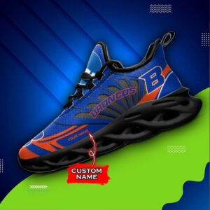 NCAA Boise State Broncos Max Soul Sneaker Custom Name 62RTT1588