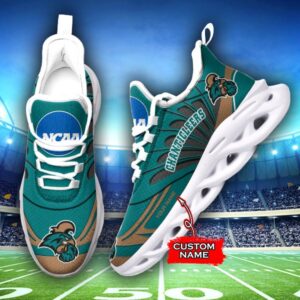 NCAA COASTAL CAROLINA CHANTICLEERS Max Soul Sneaker Custom Name 62RTT1622