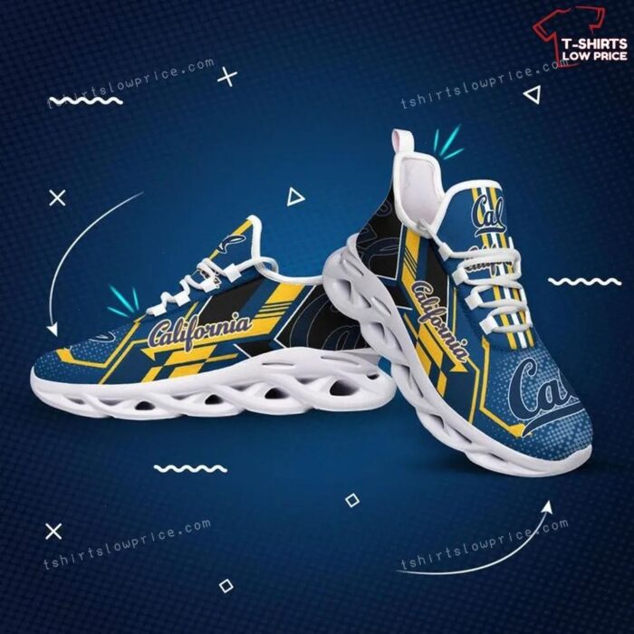 NCAA California Golden Bears Blue Max Soul Sneakers Running Shoes