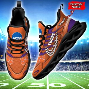 NCAA Clemson Tigers Max Soul Sneaker Custom Name 65HTN2055