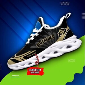 NCAA Colorado Buffaloes Max Soul Sneaker Custom Name 62RTT1623