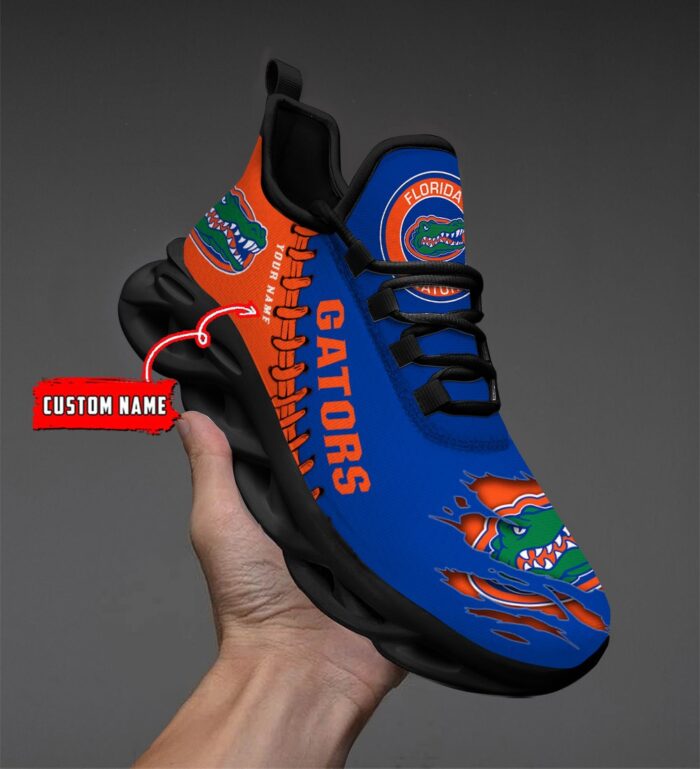 NCAA Custom name 06 Florida Gators Personalized Max Soul Shoes