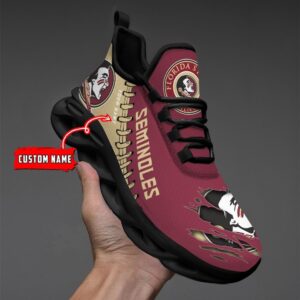 NCAA Custom name 07 Florida State Seminoles Personalized Max Soul Shoes