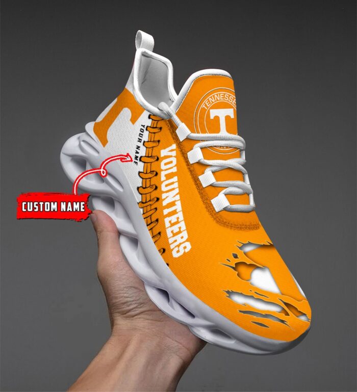 NCAA Custom name 09 Tennessee Volunteers Personalized Max Soul Shoes