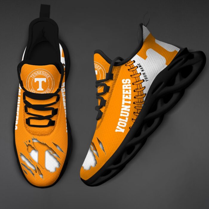 NCAA Custom name 09 Tennessee Volunteers Personalized Max Soul Shoes