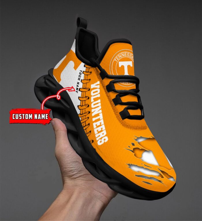 NCAA Custom name 09 Tennessee Volunteers Personalized Max Soul Shoes