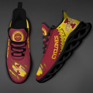 NCAA Custom name 11 Iowa State Cyclones Personalized Max Soul Shoes