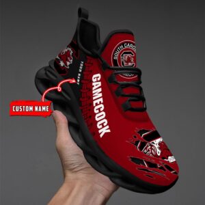 NCAA Custom name 15 South Carolina Gamecocks Personalized Max Soul Shoes