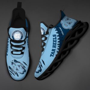 NCAA Custom name 20 North Carolina Tar Heels Personalized Max Soul Shoes