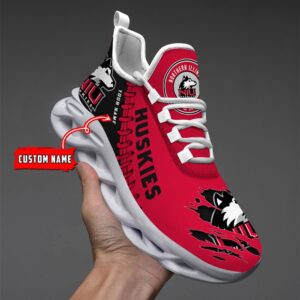 NCAA Custom name 21 Northern Illinois Huskies Personalized Max Soul Shoes