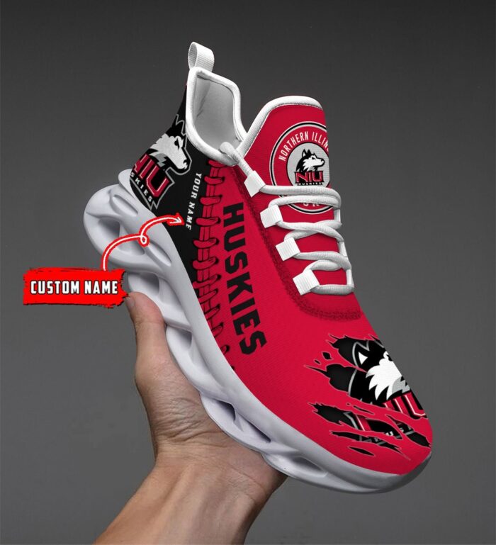 NCAA Custom name 21 Northern Illinois Huskies Personalized Max Soul Shoes