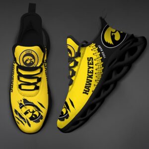 NCAA Custom name 24 Iowa Hawkeyes Personalized Max Soul Shoes