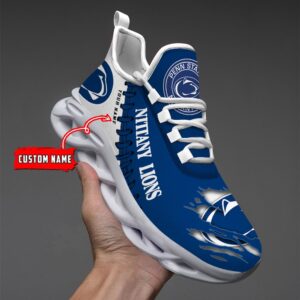 NCAA Custom name 27 Penn State Nittany Lions Personalized Max Soul Shoes