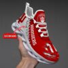 NCAA Custom name 30 Indiana Hoosiers Personalized Max Soul Shoes