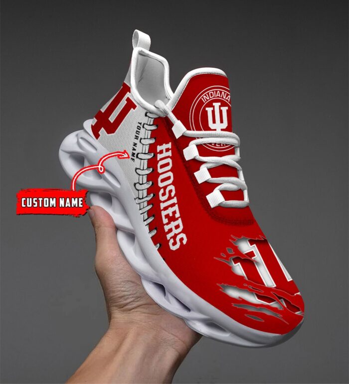 NCAA Custom name 30 Indiana Hoosiers Personalized Max Soul Shoes