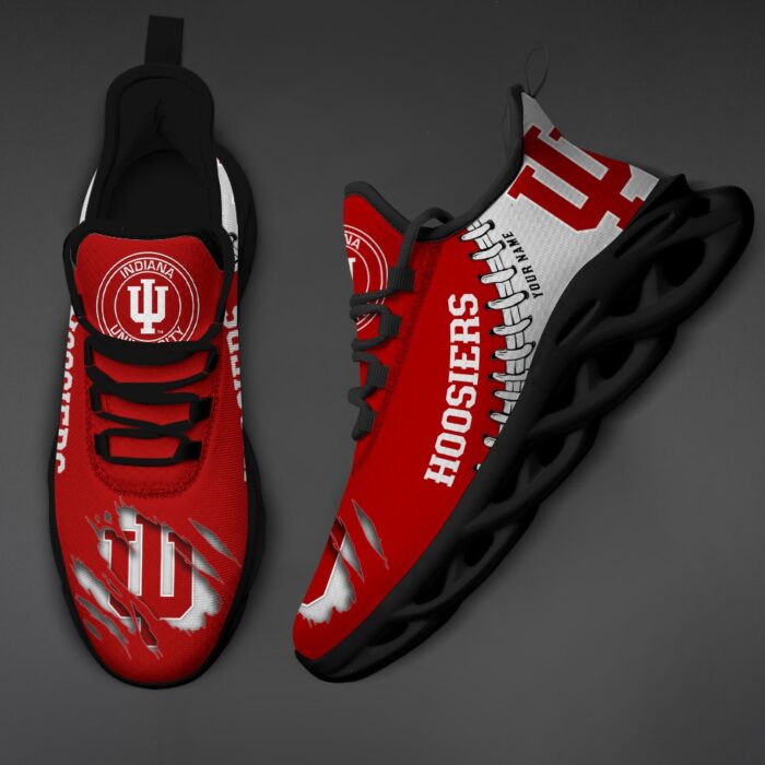 NCAA Custom name 30 Indiana Hoosiers Personalized Max Soul Shoes