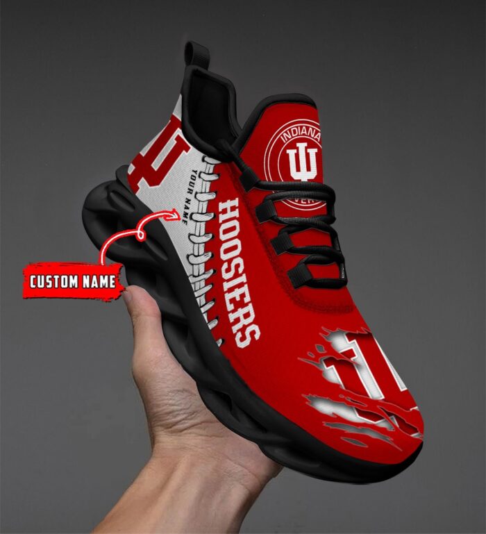 NCAA Custom name 30 Indiana Hoosiers Personalized Max Soul Shoes