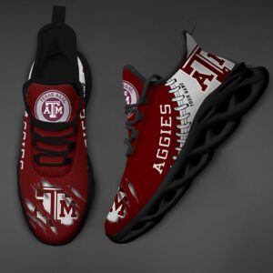 NCAA Custom name 31 Texas A&M Aggies Personalized Max Soul Shoes