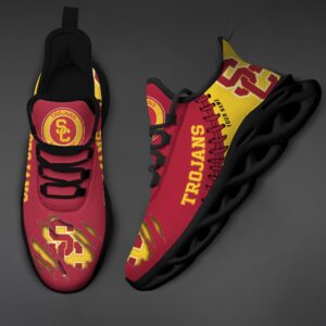 NCAA Custom name 34 USC Trojans Personalized Max Soul Shoes