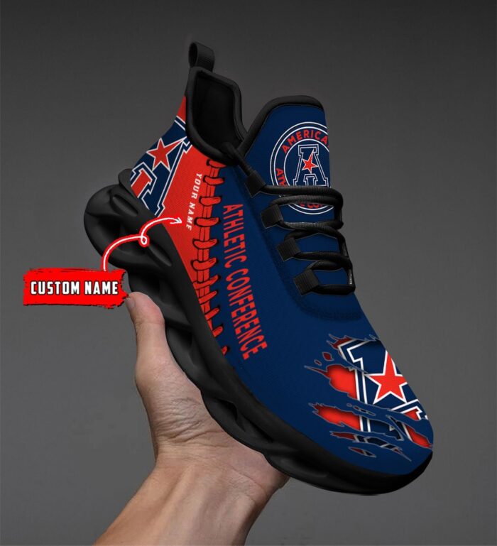 NCAA Custom name 39 American Athletic Conference Personalized Max Soul Shoes