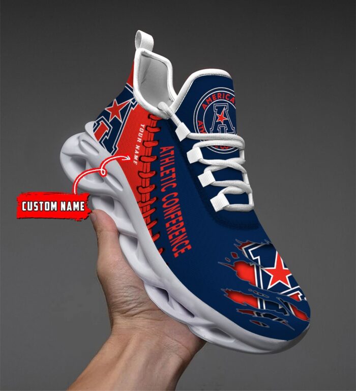 NCAA Custom name 39 American Athletic Conference Personalized Max Soul Shoes