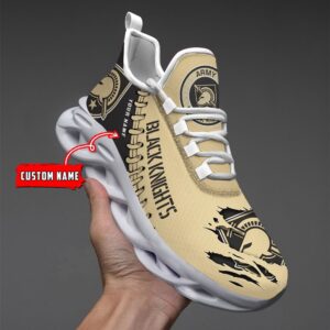 NCAA Custom name 42 Army Black Knights Personalized Max Soul Shoes