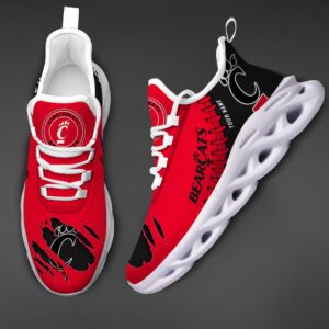 NCAA Custom name 45 Cincinnati Bearcats Personalized Max Soul Shoes