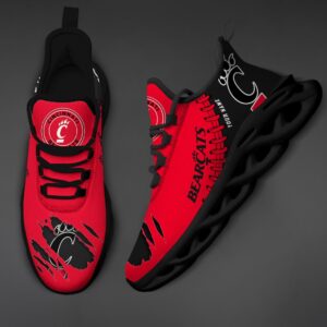 NCAA Custom name 45 Cincinnati Bearcats Personalized Max Soul Shoes