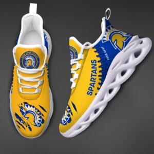 NCAA Custom name 63 San Jose State Spartans Personalized Max Soul Shoes