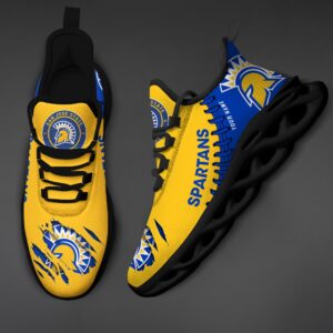 NCAA Custom name 63 San Jose State Spartans Personalized Max Soul Shoes