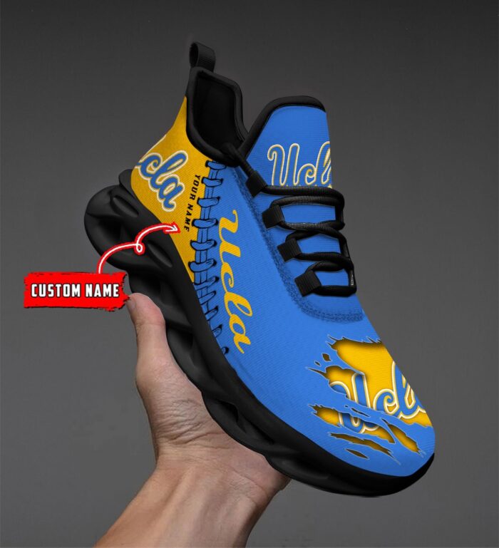 NCAA Custom name 71 UCLA Personalized Max Soul Shoes