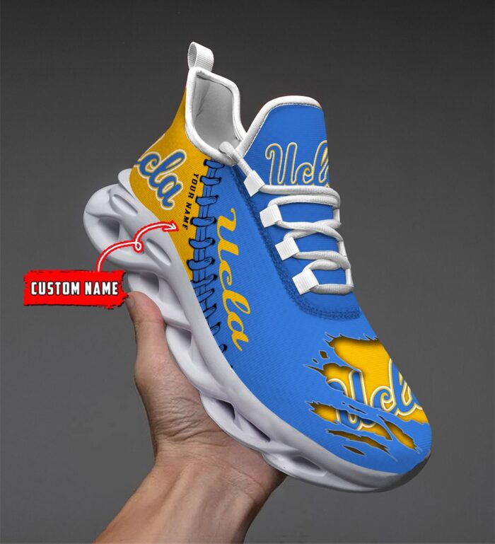 NCAA Custom name 71 UCLA Personalized Max Soul Shoes