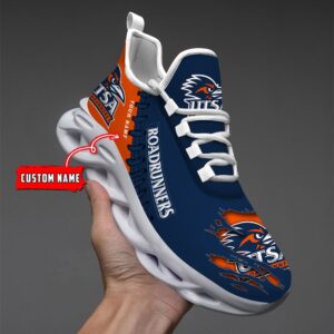 NCAA Custom name 74 UTSA Roadrunners Personalized Max Soul Shoes