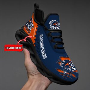 NCAA Custom name 74 UTSA Roadrunners Personalized Max Soul Shoes