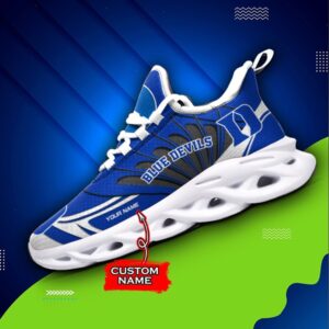 NCAA Duke Blue Devils Max Soul Sneaker Custom Name 62HTN1946