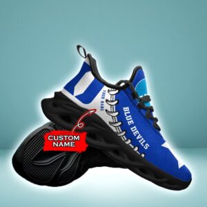 NCAA Duke Blue Devils Max Soul Sneaker Custom Name 85TK06