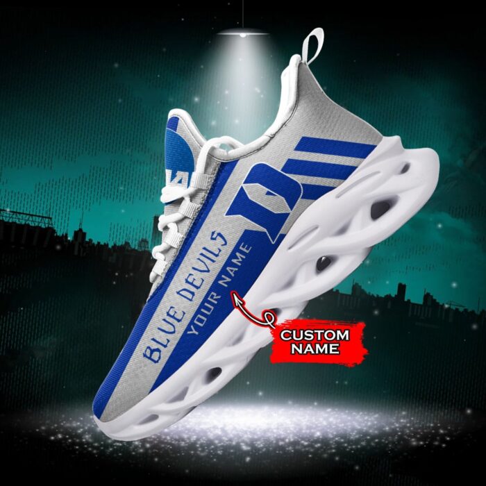 NCAA Duke Blue Devils Max Soul Sneaker Custom Name Style 1HTN7021