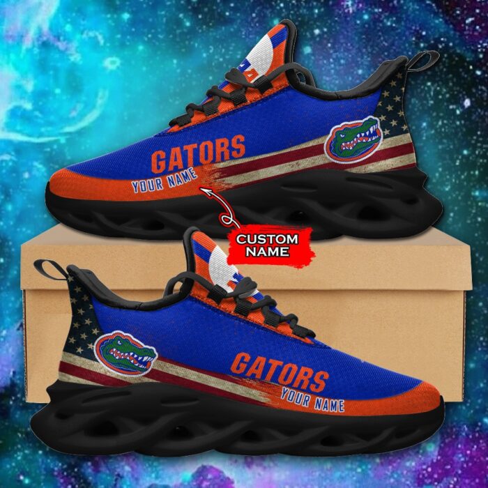 NCAA Florida Gators Max Soul Sneaker Custom Name 42 M1