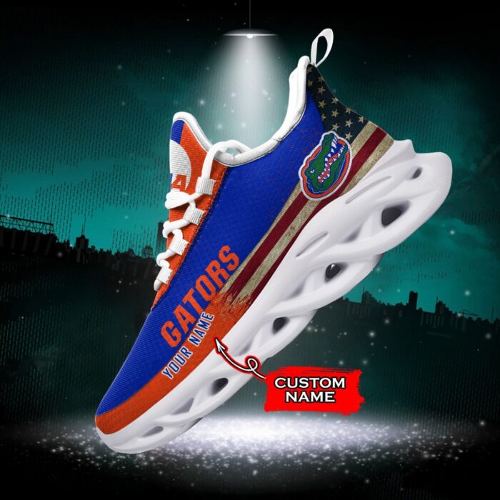 NCAA Florida Gators Max Soul Sneaker Custom Name 42 M1